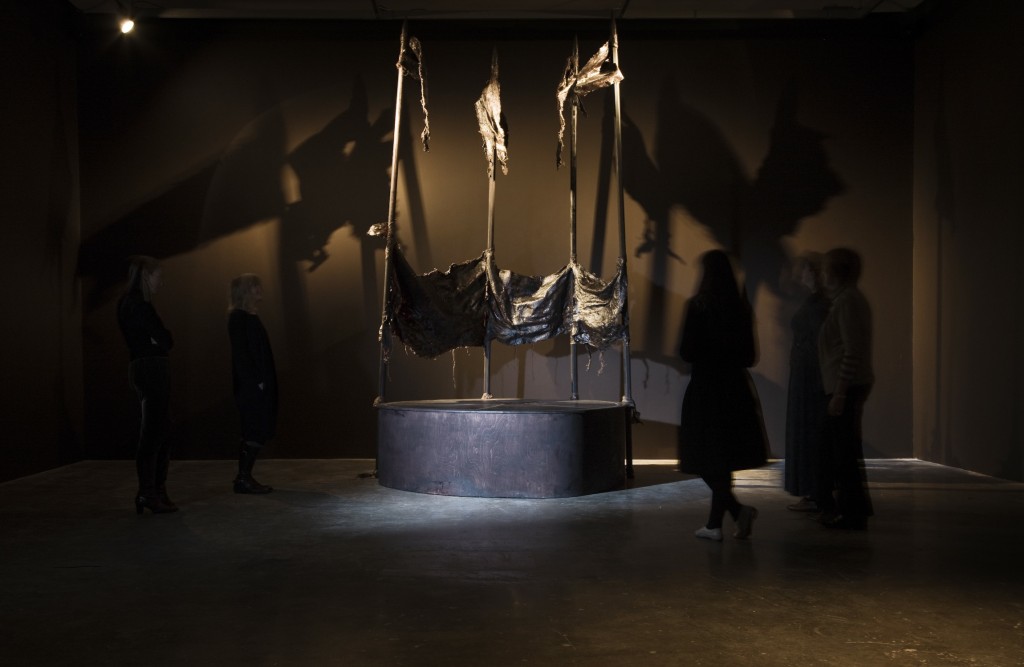 Clodagh Emoe, Cult of Engagement, Project Arts Centre, 2009, exhibition view