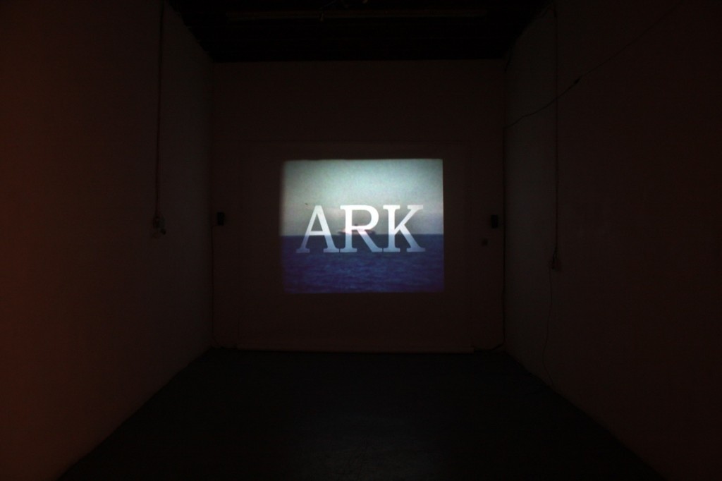 Suzanne van der Lingen: <i>ARK</i>, video projection, archival and found footage, 2011; image courtesy the artist.