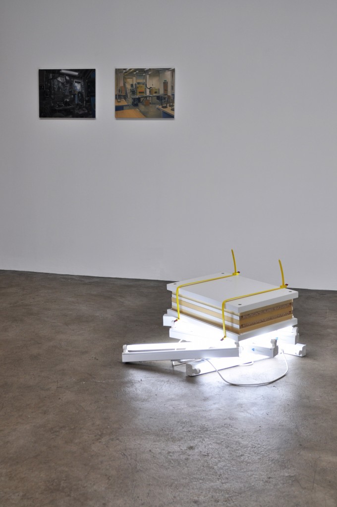 Nor for Nought, installation view, 2011; Image courtesy mother's tankstation and the artists.