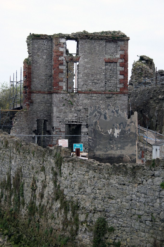 Diana Copperwhite,(2012) beside Hellfire Club,Image courtesy of Askeaton contemporary Arts