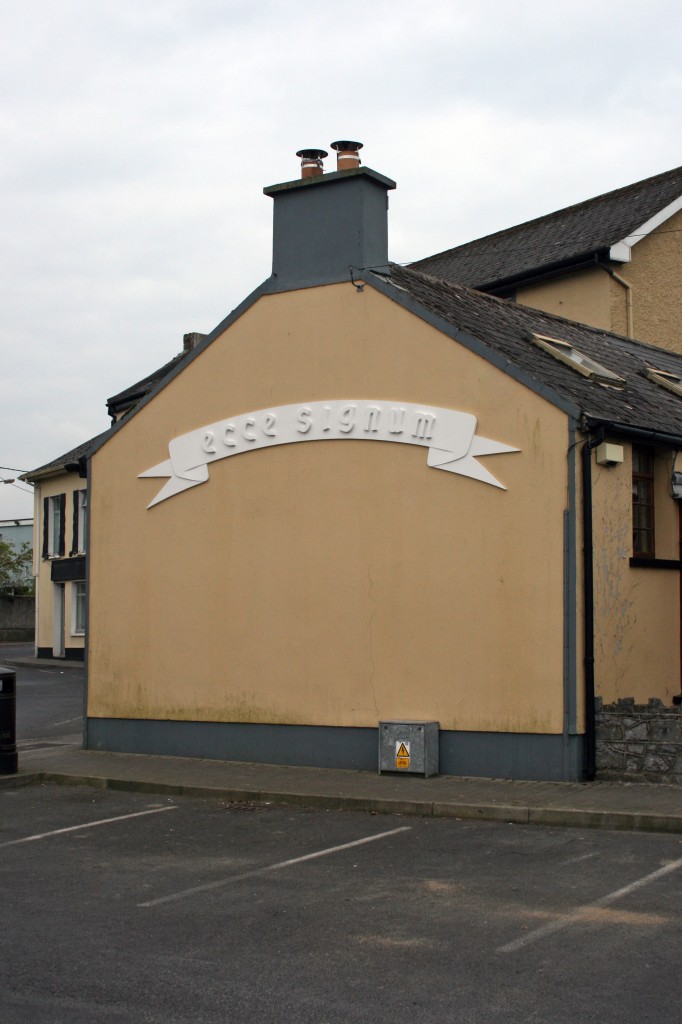 Sean Lynch,gable end, east square (2012) image courtesy of Askeaton Contemporary Arts